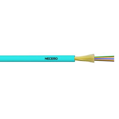 China Indoor Cable / Pigtails & Patch Cords / OEM Indoor Riser Distribution Single Mode 24 Core Fiber Optic Data Transmission Cable for sale