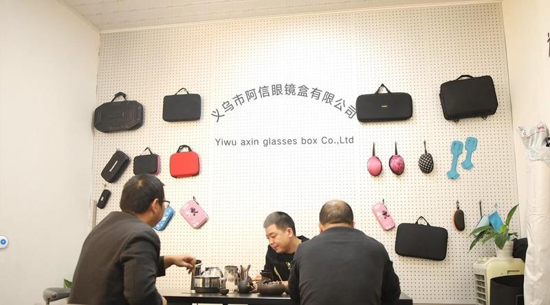 Verified China supplier - Yiwu Axin Glasses Case Co., Ltd.