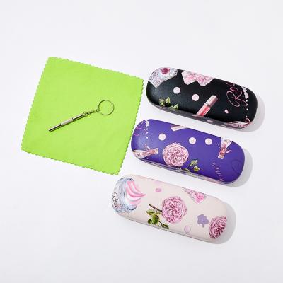 China Iron Manufacturer Sale Fashion Glasses Case Fashion Glasses Eco - Friendly Material Case for sale