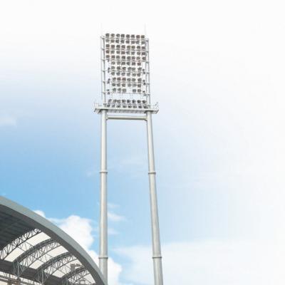 China Sports Stadiums Factory Price 5M 15M High Mast Stadium Street Light Lighting Pole for sale