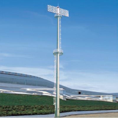 China Chinese Sports Stadiums Factory Price Customized 25 Meter High Height Street Light Pole Pole for sale