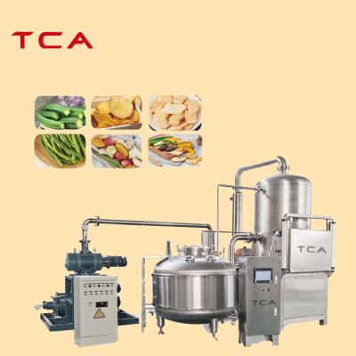 China food & Beverage Plant 50-3000KG Low Temperature Vacuum Frying Machine Vacuum Fryer Vegetables And Fruits for sale