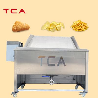 China Save The Oil Industrial Deep Fryer Automatic French Fries Machine Commercial Machine for sale