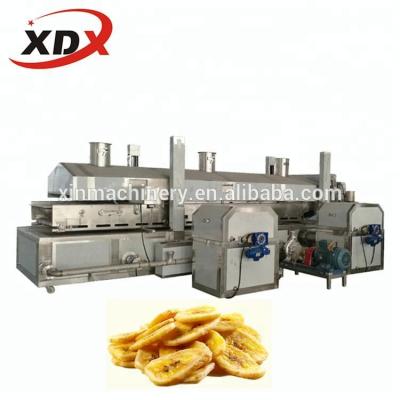 China Plantain Chips Chips Making Machine Banana Chips Production Line for sale