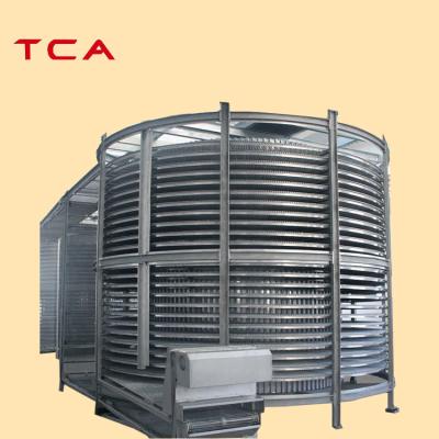 China High Effiency Iqf Spiral Conveyor Blast Freezers Double Freezing Manufacturers for sale