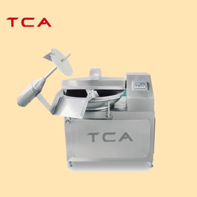 China Electric Vacuum Meat Bowl Cutter Cleaver Meat Bowl Cutter Meat Making Machine Small Meat Bowl Cutter for sale