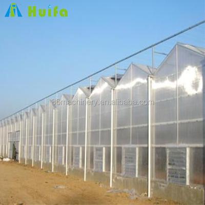 China Best Polycarbonate Greenhouse Uv Resistant UK Greenhouse for sale