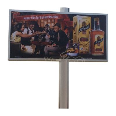 China Outdoor Middle East Style Large Double Side Backlit Billboard On Street/Mall for sale