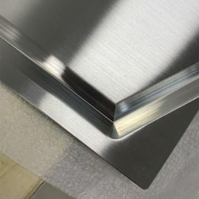 China Mechanical Components CNC Milling SS304 / SS316 Brushed Plate For Barbecue Oven for sale