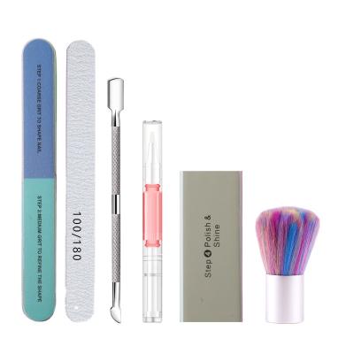 China Easy Apply Minimum Order Quantity Nail Folder Nail Tools Kit Brush Nail Stick DIY Tool for sale