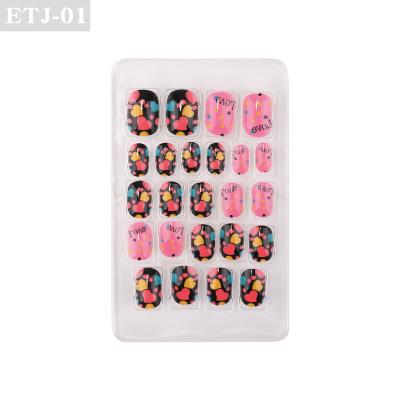 China easy apply wholesale made in china cute cartoon printed nail foils children's colorful finished nail foils for sale