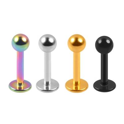 China Wholesale FASHIONABLE Body Jewelry Stainless Steel Ball 16g Labret Stud Piercing for sale