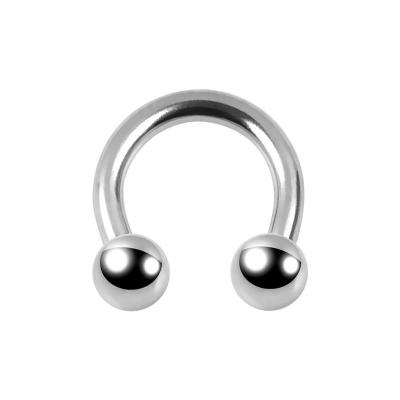 China Fashionable ASTM F136 Jewelry Titanium Barbell Nose Ear Piercing Horseshoe Wholesale for sale