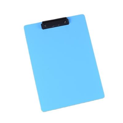 China PVC A4 Folder Board Writing Board Clip Student Writing Pad Office Storage Supplies for sale