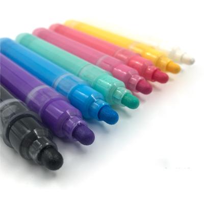 China Smooth Writing Chalk Liquid Markers For Blackboards Sign Window Marker 15mm Sqr Tip 8 Pcs Multicolor for sale