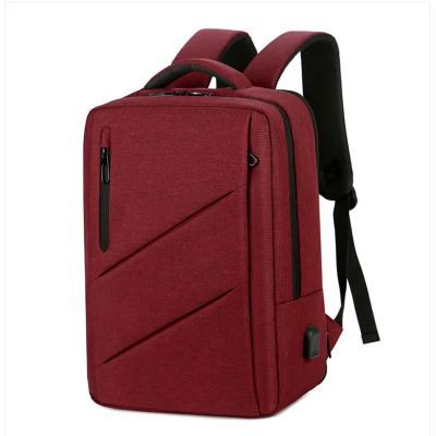 China With USB Selling Casual Backpack Youth Laptop Hot Daily Eco-Friendly Polyester Backpack for sale