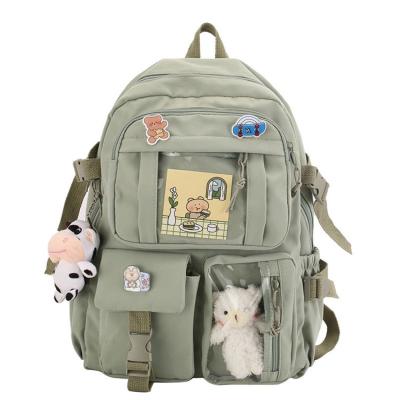 China New Style Kawaii Anti-theft Teenage Campus School Backpack Waterproof School Bags For Girls Bag for sale