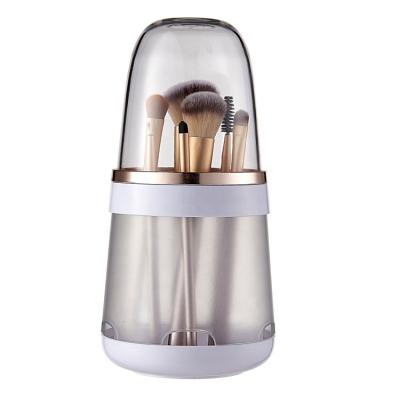 China Viable Transparent Cosmetic Makeup Brush Storage Box Clear Wholsale Makeup Brush for sale