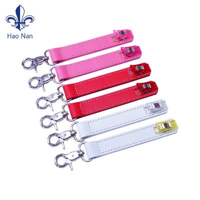 China Factory Wholesale Leather Card Grabber Staple Credit Card Key Chain Key Chain For Long Nails Key Chain for sale