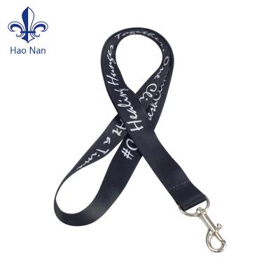 China Is widly used for event hot sale no min order polyester lanyard sublimation printed neck strap lanyard with logo custom for sale