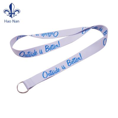 China Promotional Personalized Sport Logo Polyester Dye Sublimation Lanyard Custom Made Gift Good Quality for sale