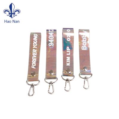 China PVC New Product Key Chain Custom Logo Hologram Key Chain for sale