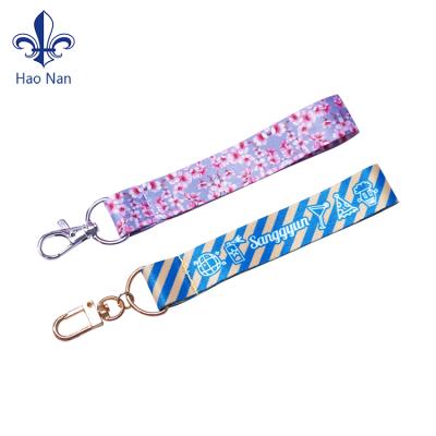 China kpop goods sublimation goods rubber custom short lanyard key chain kpop key chain for promotion gifts for sale