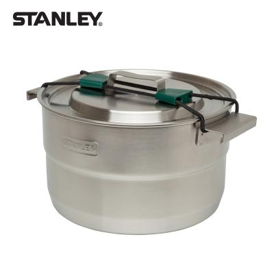 China Stanley's Dream Life Outdoor Camping BBQ Stainless Steel Pot Portable Cooking Set Viable for sale