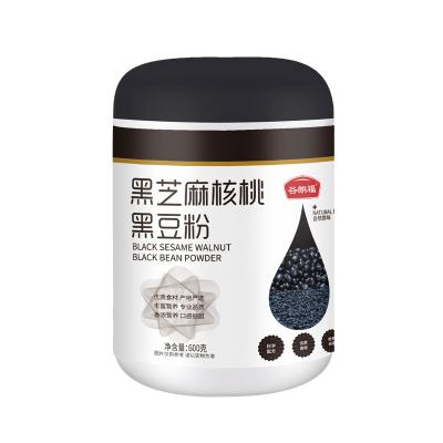 China Soak in warm water Manufacturers Walnut Black Sesame Powder 500g Nutritious Breakfast Instant for sale