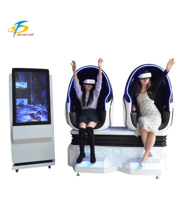 China Air spray super popular vr simulator skyfun 2/3/4 multiplayer 9D seat roller coaster vr theme park vr cinema all in one vr for sale