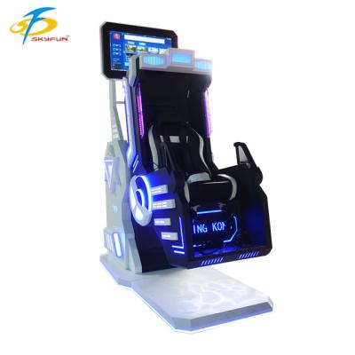 China Game Center 9d vr pod simulator chair for pc games machines arcade roller coaster game set virtual reality amusement park vr for sale