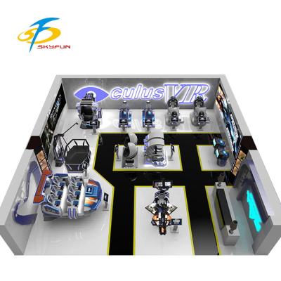 China New technology virtual reality machine customized design 9d vr theme park for sale