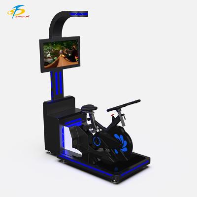 China Entertainment Skyfun Fitness 9D VR Bicycle Sport Game Virtual Reality Simulator VR Bike For Sale for sale