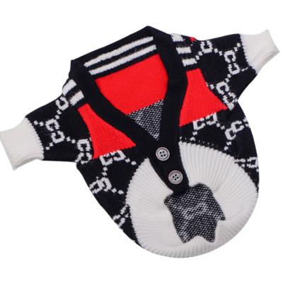 China Sustainable Dogs Fabric Casual Cute Pet Clothes Outfits For Small Dog for sale