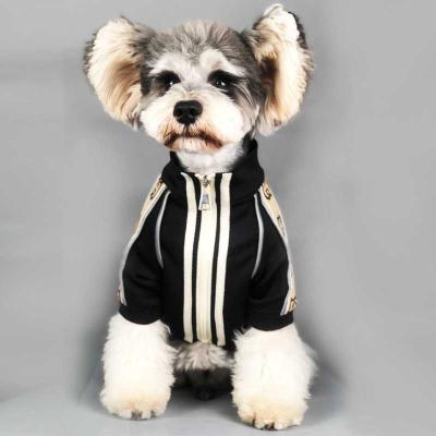 China Winter Sustainable Warm Leather Fur Thick Pet Clothing Cat Puppy Dog Coat Jacket for sale