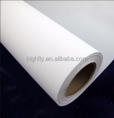 China Inkjet printing waterproof self adhesive 100% polyester inkjet canvas fabric for digital printing for sale