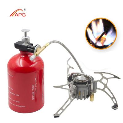 China Outdoor Portable Gasoline Camping Stove APG Outdoor 1000ml Large Capacity for sale