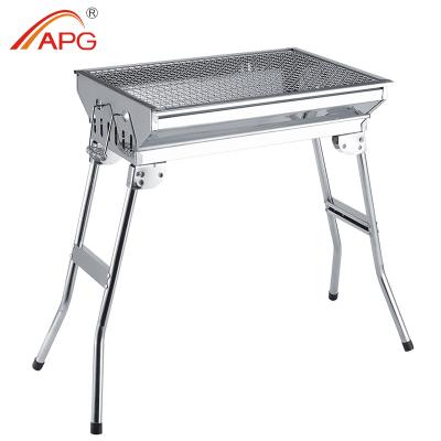 China APG Folding Charcoal BBQ Smokeless Portable Grill for sale