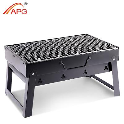 China 2017 NEW APG Folding Charcoal BBQ Smokeless Grill for sale