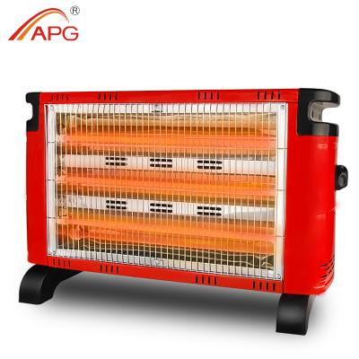 China Hotel APG Home Room Portable Quartz Electric Heater for sale