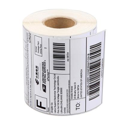 China Heat Sensitive Simple Direct Thermal Labels for sale