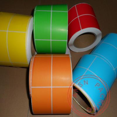 China Barcode Plain Colored Labels for sale