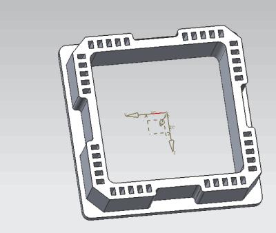 China Traditional OEM molded plastic crossbar insert wedge to absorb shock between two machine metal parts for sale