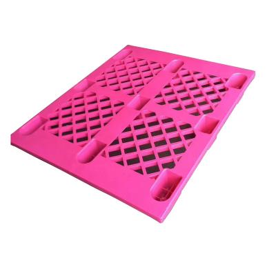 China 1100*1100*140 Mm Nine Euro Grid Surface Single Legs Stackable Cheap Plastic Pallets for sale