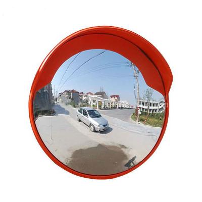 China Best Selling and High Definition 60CM High Visible Outdoor Wide Angle Shatterproof Corner Convex Mirrors for Pavement Use for sale