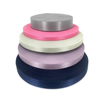 China Shiny And Plush Elastic Lingerie Straps Underwear Non-slip Comfortable Soft Soft Band For Bra for sale