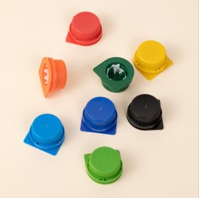 China Non Spill High capacity helicap 27 for helicap package plastics T etra cap plastic screw water bottle cap for sale