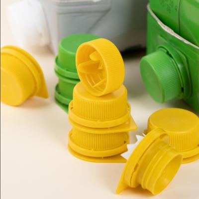 China Non Spill Multi-Color Recycled Streamcap Drink Cap Custom Helicap23 plastic screw water bottle cap for sale