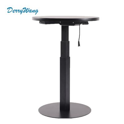 China Adjustable Height (Height) Adjustable Metal Frame Sit Stand Electric Height Adjustable Desk Standing 1 Leg for sale