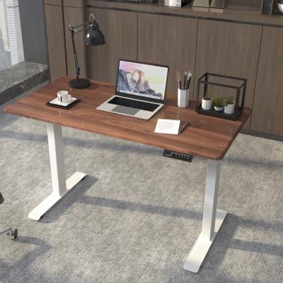 China Adjustable Standing Computer Desk Height Adjustable Computer Desk (Height) Four Particle Board Electric Height Adjustable Panel Computer Desk for sale